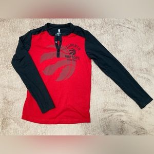 Toronto Raptors NBA Top long sleeves - size M kids - fit small women